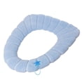 thumbnail image 1 of SouMaox Washable Knitted Toilet Seat Cover Pad, Warm Thickened Bathroom Commode Ring Lid Accessory, Soft Elastic Universal Cloth Mat, 1 of 9