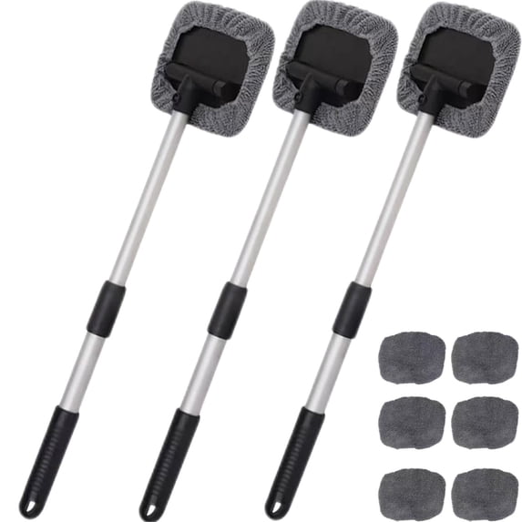 SouMaox Windshield Cleaner, Interior Car Window Brush, Efficient Dust Removal Tool, Quick Dashboard and Glass Cleaning, For Vehicle Owners and Detailers
