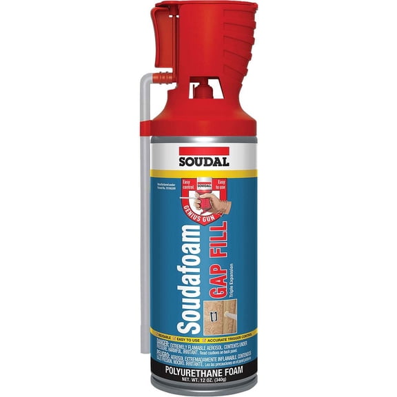 Soudafoam 12 Oz. Triple Expansion GAP Fill Gun Foam Sealant 146763