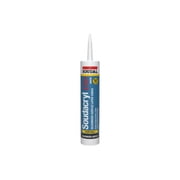 Soudal Accumetric 146901 Soudacryl Ltx1 5823539 Siliconized Acrylic Latex Caulk, Clear,20 to 185 Deg F, 10.1 Fl-Oz Cartridge