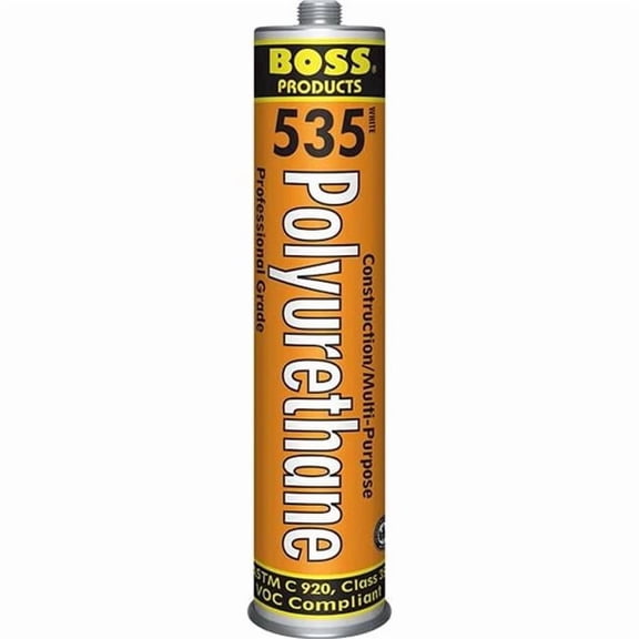 Soudal Accumetric 53503 10.1 oz Boss 535 Polyurethane Construction Multi-Purpose Professional Grade Sealant, Concrete Gray