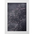 thumbnail image 1 of Souders, Paul 11x14 White Modern Wood Framed Museum Art Print Titled - Africa-Tanzania-Aerial view of flock of Greater and Lesser Flamingos flying above salt waters, 1 of 4