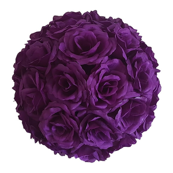 Souew Artificial Flower Ball (20Cm) I, Rose Flower Realistic Rose Plastic Rose Artificial Flowers For