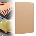 thumbnail image 1 of Souew Brown A5 Thick Kraft Blank Notebook Sketchbook 36 Sheets 72 Pages Unlined Notepad for Drawing Doodling Writing Travel Journal, 1 of 9