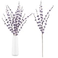 thumbnail image 1 of Souew Deep Purple Artificial Flowers – Bouquet for DIY Art Plant, Home Decor, Wedding Centerpieces, and Vase Arrangements, 1 of 9