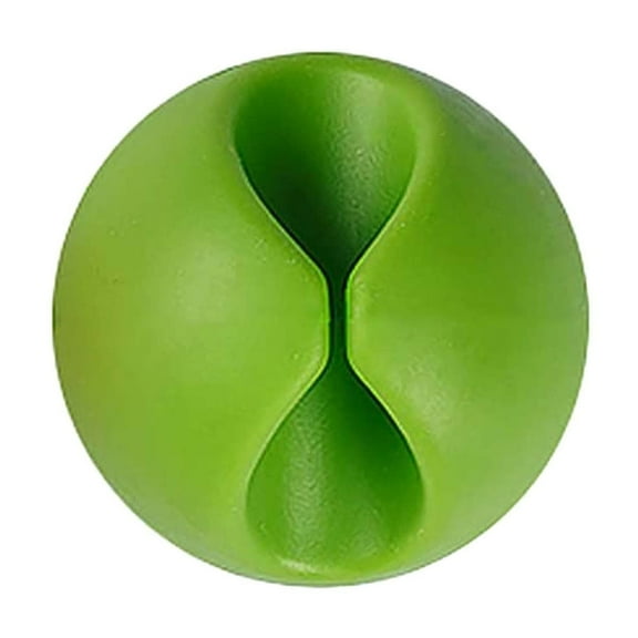 Souew Green Data Cable Storage Buckle, Cable Clips Green Holder Cable Management Wire Organizer for Organizing Desk Nightstand Car Phone Charger,Wall Stickers