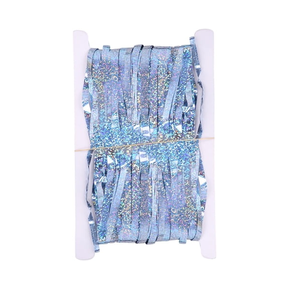 Souew Laser Rain Silk Curtain Birthday Decoration Children's Birthday Wedding Party Background Wall Decoration, Foil Curtains Shimmer Curtain for Birthday Wedding Party Bright