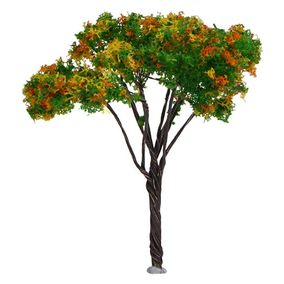 Souew Micro Landscape Gardening Artificial Tree D, "Realistic Miniature Model Trees Detailed Trees for Dioramas Terrariums and Desktop Displays Natural Looking for Scenes and Art Projects"