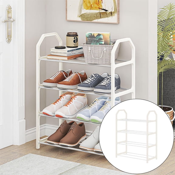 Souew Shoe Rack - Tall Narrow Shoe Rack Organizer for Small Spaces,5 Tier Bamboo Shoen Shelf for Entryway,Closet,Corner,Doorway,Skinny Shoe Shelf Space Saving Shoe Storage,Free Stackable Diy