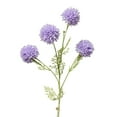 thumbnail image 1 of Souew Simulation 4 Head Chrysanthemum Purple, Faux Pompon Mum Artificial Flowers Rustic Chrysanthemums with Stems for Wedding Filler Diy Bouquet Centerpieces Terracotta Arrangements Decorations,, 1 of 4