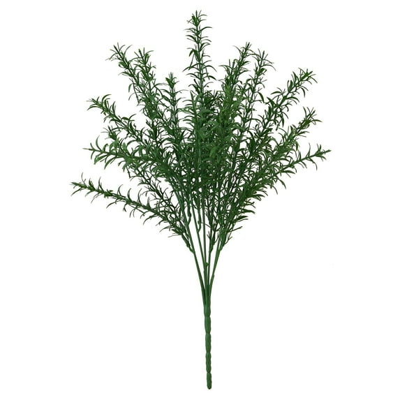 Souew Simulation Green Plant Bunch Artificial Flower Decoration 1Pcs Af7 Fork Rosemary, Decor Faux Greenery Stems Green Decor Artificial Flowers Bulk for Wedding Centerpiece Farmhouse Home Decoration