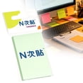 thumbnail image 1 of Souew Sticky Notes 3X2 Inch, Self-Stick Pads Light Colors Sticky Note, Pastel Colors Self-Stick Pads and Daily Life Organization,100 Sheets Recyclable Sticky Notes Easy to Post for Home Office(Green), 1 of 9
