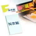 thumbnail image 1 of Souew Sticky Notes 3X2 Inch, Self-Stick Pads Light Colors Sticky Note, Pastel Colors Self-Stick Pads and Daily Life Organization,100 Sheets Recyclable Sticky Notes Easy to Post for Home Office(Blue), 1 of 9