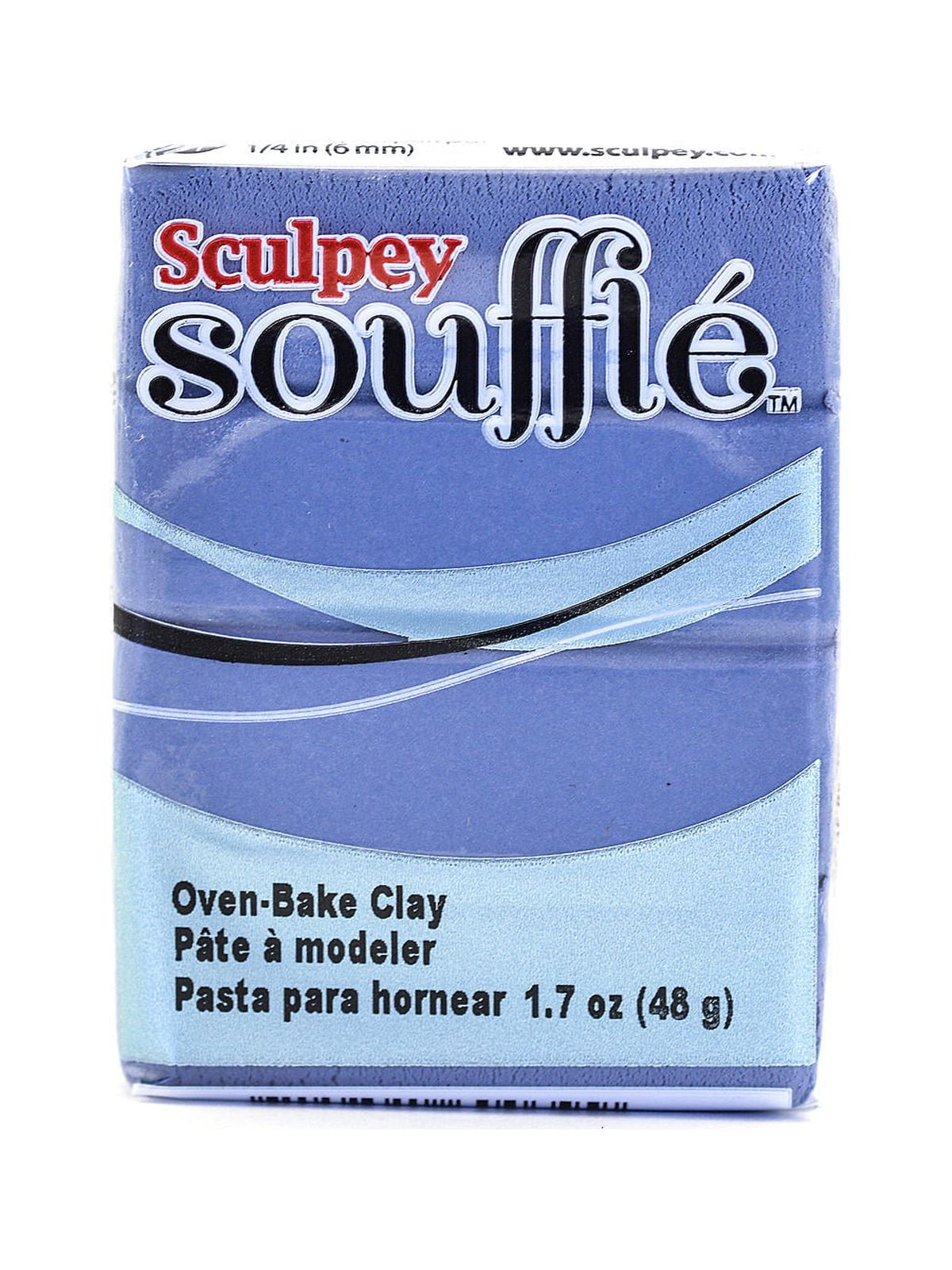 Soufflé Oven-Bake Clay bluestone, 1.7 oz. (pack of 10)
