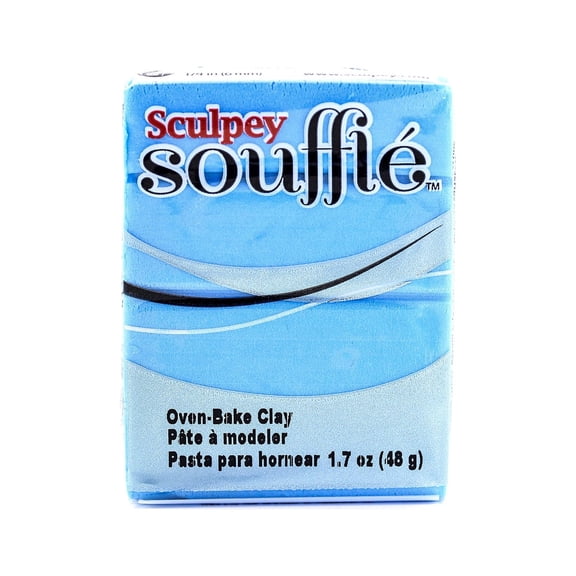 Soufflé Oven-Bake Clay robin's egg, 1.7 oz. (pack of 10)