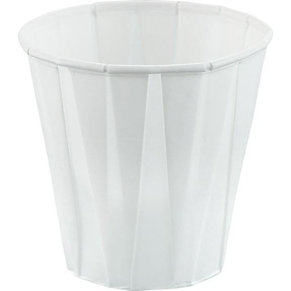 Souffle Cup Solo 3.5 oz. White Paper Disposable