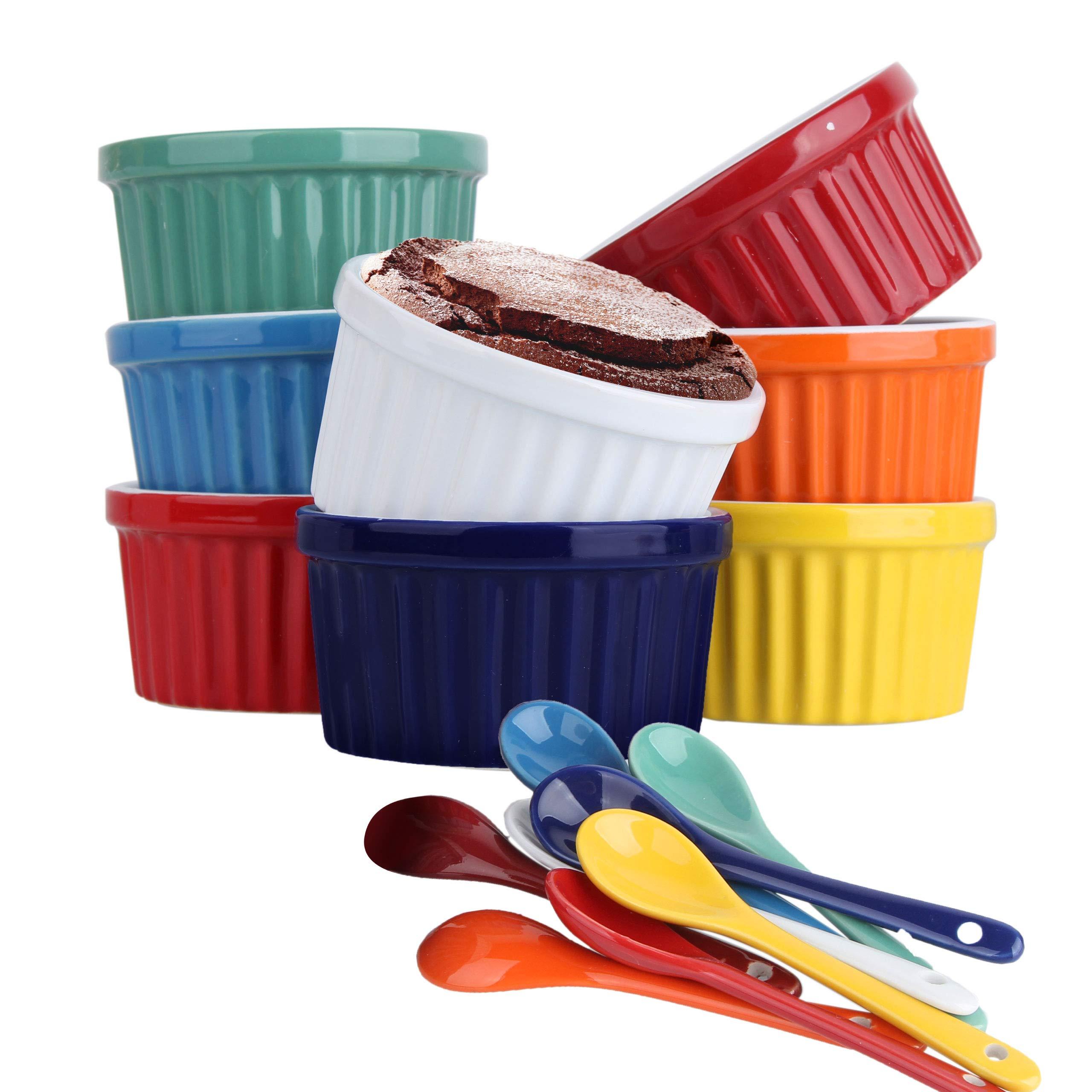 https://i5.walmartimages.com/seo/Souffle-Dish-Ramekins-Baking-6-Ounce-Set-8-Assorted-Colors-8-Extra-Spoons-Oz-3-5-inch-Ceramic-Oven-Safe-Round-Bowl-Creme-Brulee-Dessert-Pudding-Custa_466e0637-9283-4687-a667-8ec77fb3545d_1.1fc64cf2d6b087e43e173c9240bc3bde.jpeg