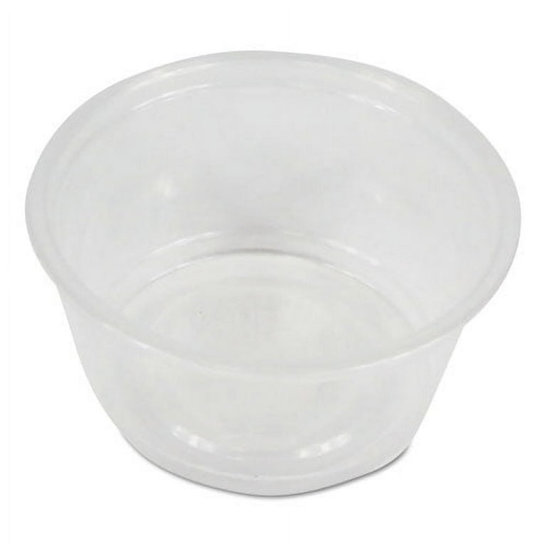 Souffle/Portion Cups, 1 oz, Polypropylene, Clear, 20 Cups/Sleeve, 125 Sleeves/Carton Souffle/Portion Cups, 1 oz, Polypropylene, Clear, 20 Cups/Sleeve, 125 Sleeves/Carton
