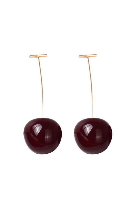 Soug Fashion Sweet Simulation Fruit Earrings Ear Drop Stud Jewelry Cute A New