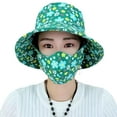 thumbnail image 1 of Soug Mens Womens Summer Bucket Boonie Hat Neck Cover Flap Sun Wide Brim Outdoor Cap New, 1 of 1