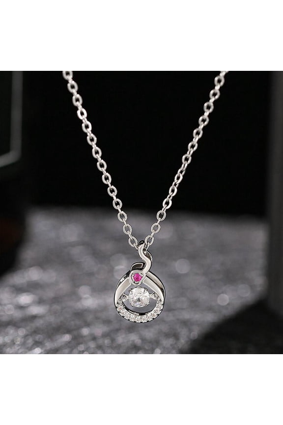 Soug Necklace Twelve Zodiacs Spirit Necklace Titanium Steel Neck Chain for Women: New