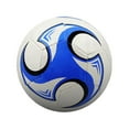thumbnail image 1 of Soug Standard Size 4 Soccer Ball PU Material Non Inflatable Shipping/ New, 1 of 1