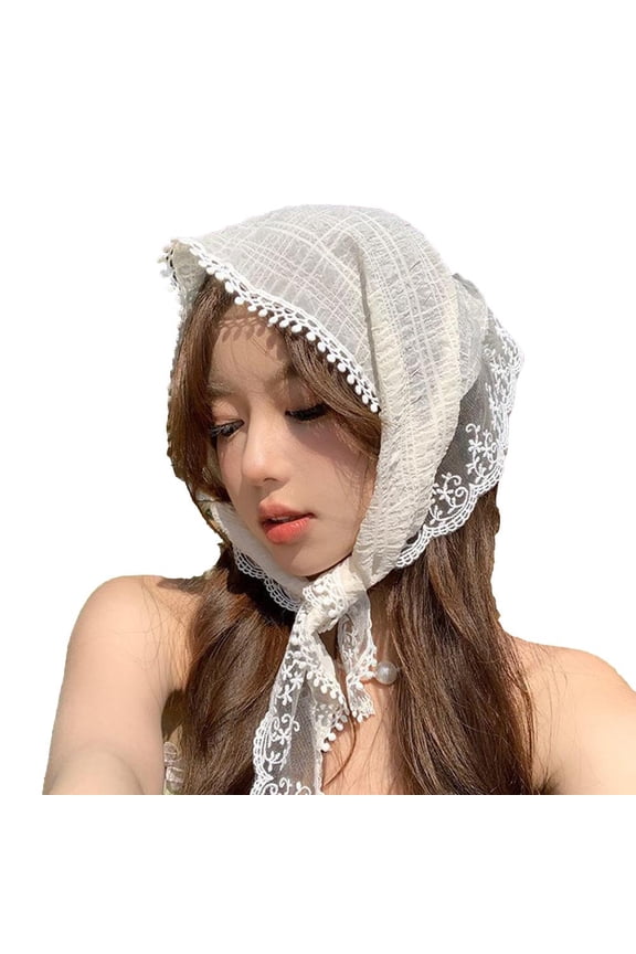 Soug Triangle Head Wrap Headband Women Ladies Hair Accessories Bandanas Scarf; New