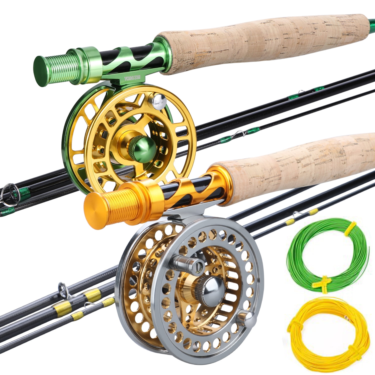 Sougayilang Baitcasting/Spinning Rods 6ft Carbon Fiber 2 Pieces Carp  Fishing Pole 
