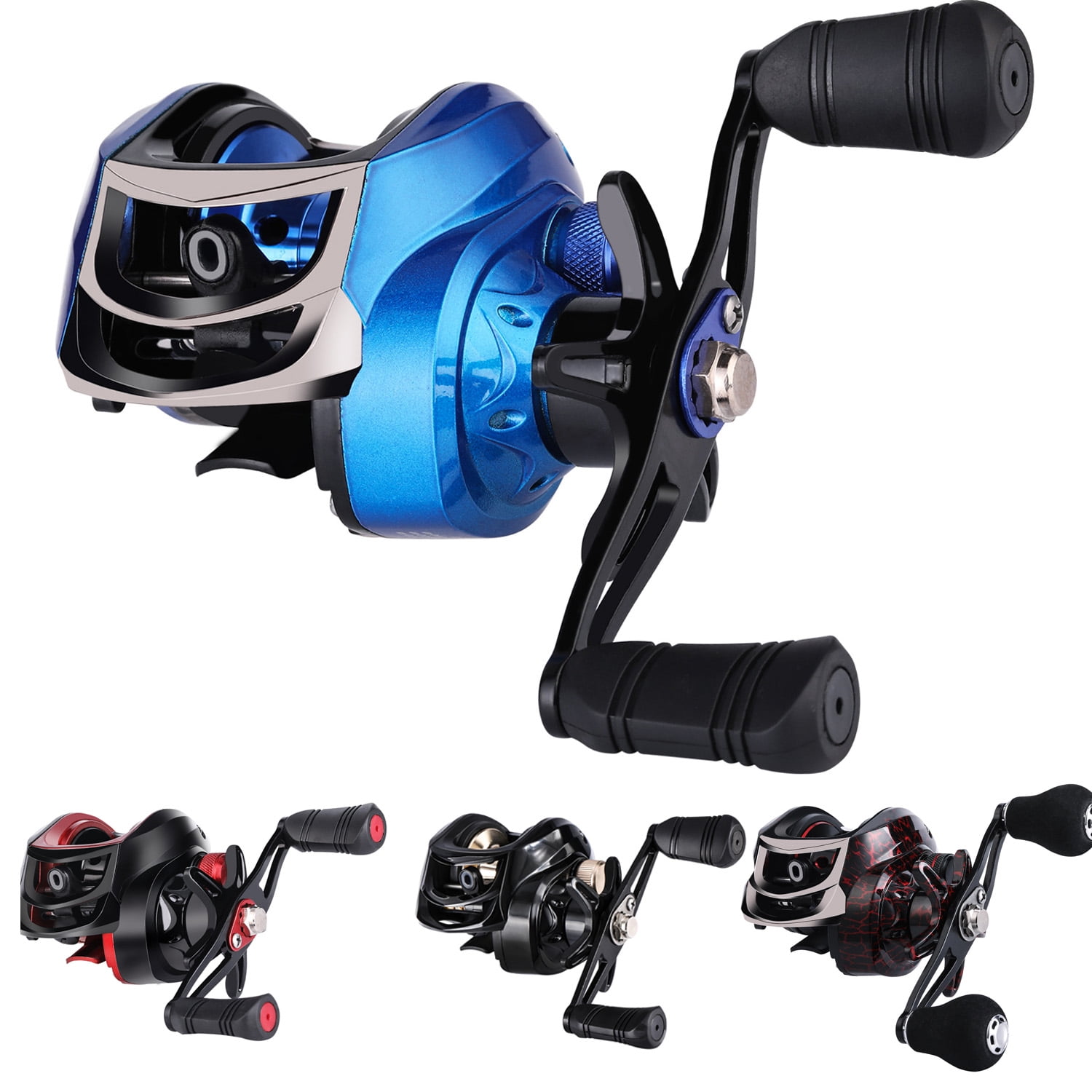 Sougayilang Baitcaster Reel 18+1 Shielded Ball Bearings Casting Fishing