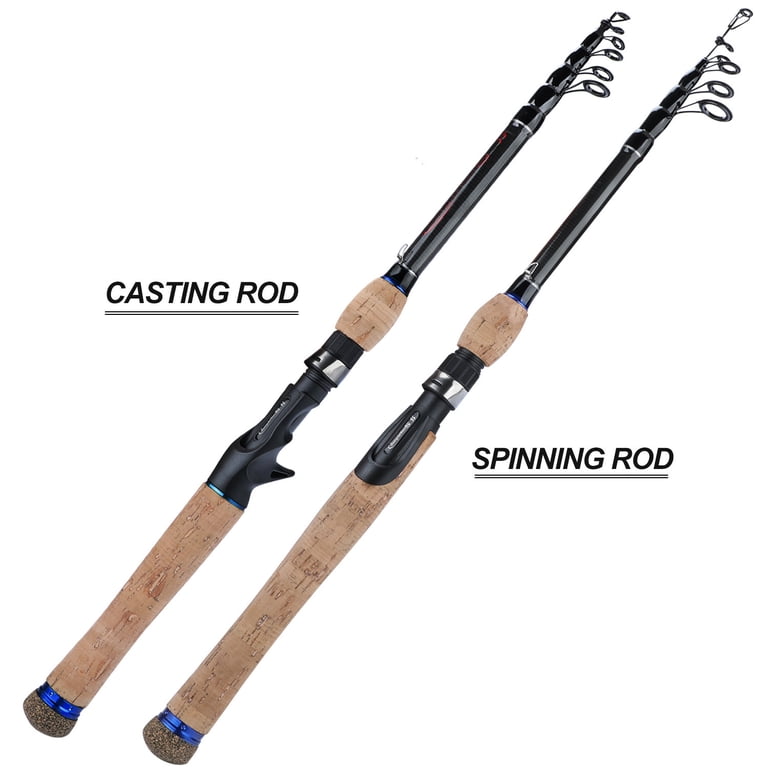Sougayilang Fishing Rod 1.8-2.7M Portable Telescopic Cork Handle Spinning Casting Fishing Rods - Walmart.com Sougayilang Fishing Rod 1.8-2.7M Portable Telescopic Cork Handle Spinning Casting Fishing Rods - Walmart.com