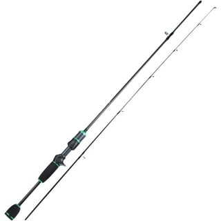 Sougayilang Graphite Fishing Rods Ultra Light Trout Rods 2 Pieces Cork  Handle Spinning Fishing Rod 