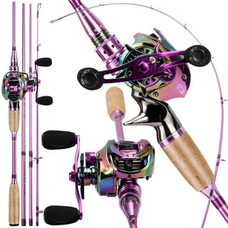 Ready 2 Fish Just Add Bait Spin Combo Fishing Pole - Purple, 1 ct - Kroger