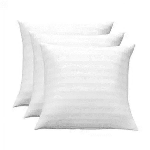 Souggy Premium Microfiber Cushion - 18"x18" Ultra-Soft, Hypoallergenic, pack of 3