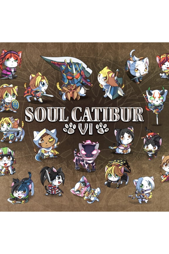 Soul Catibur Kitty Keychains! (1 keychain)