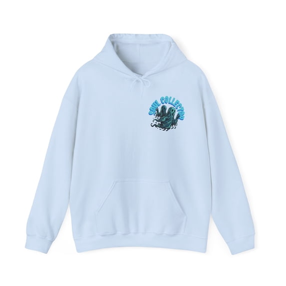 Soul Collector Pocket Detail Heavy Graphic Hoodie
