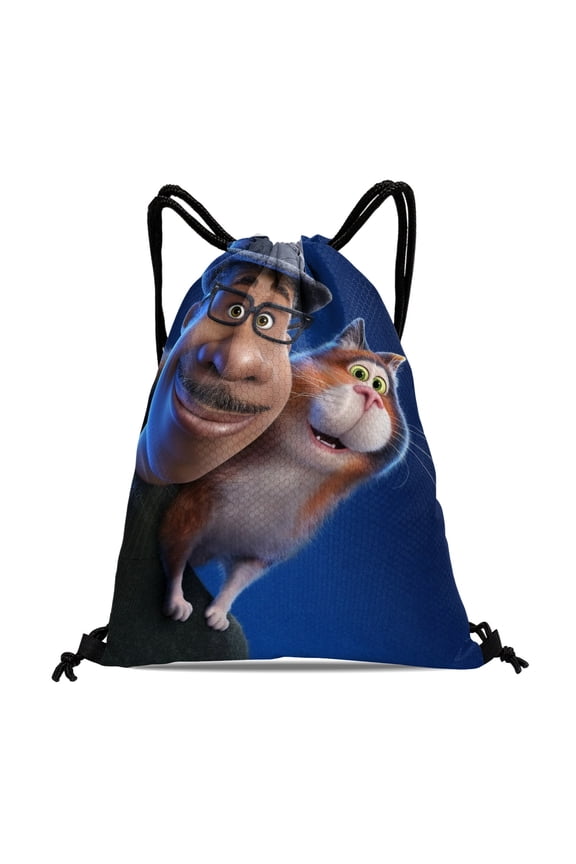 Soul Drawstring Backpack Bag Party Favors Goodies Merch Gym Waterproof Swimming Beach Fans