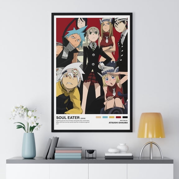 Soul Eater Anime Minimalist Poster Unframed Size 24''x36'' GooGate