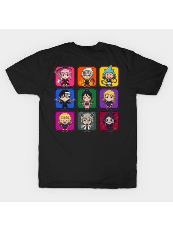 Soul Eater Chibi Characters Collage T-Shirt Sizes S-5Xl GooGate
