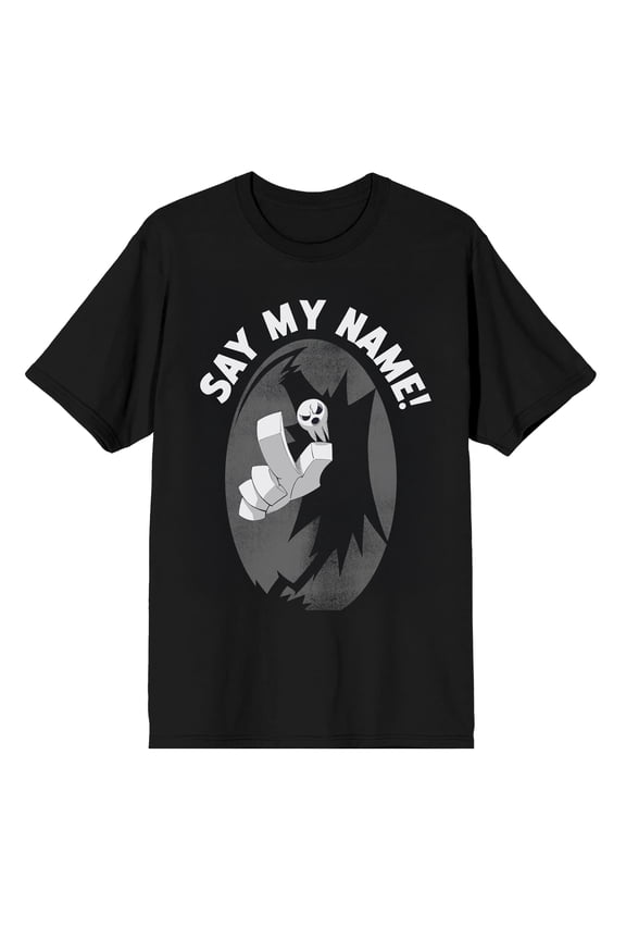 Soul Eater Lord Death Say My Name Unisex Adult Graphic Tee DTG Character Print Anime T-Shirt-Medium
