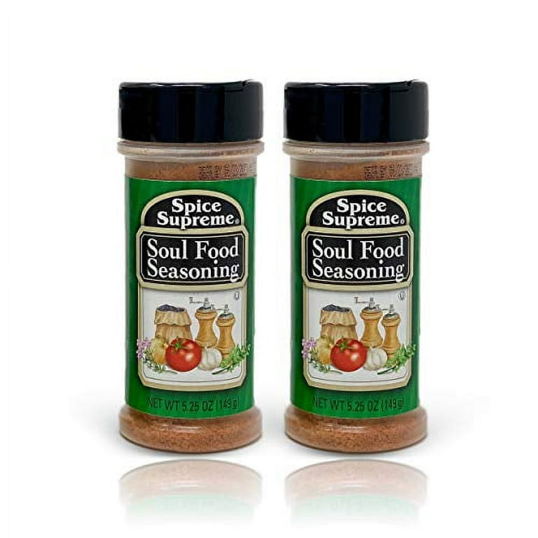 Soul Food Seasoning Spice (5.25 oz.) Plastic Shaker Bottle - Pack of 2