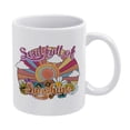 thumbnail image 1 of Soul Full Of Sunshine Mug Print, Retro 70s Print, Retro Mug, Sunshine Prints, Hippie Decor, White Mug,Funny Coffee Mug,The Best Gift for Colleagues,Parents,And Grandparents,110z Men And Women, 1 of 7