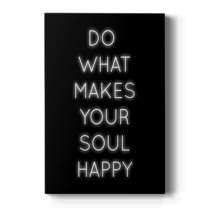 Soul Happy Premium Gallery Wrapped Canvas - Ready to Hang