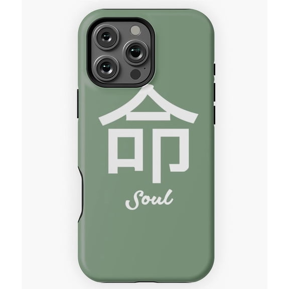 Soul Japanese Kanji Character M0949 Phone Case for iPhone 17 16 15 14 13 12 11 Pro Max