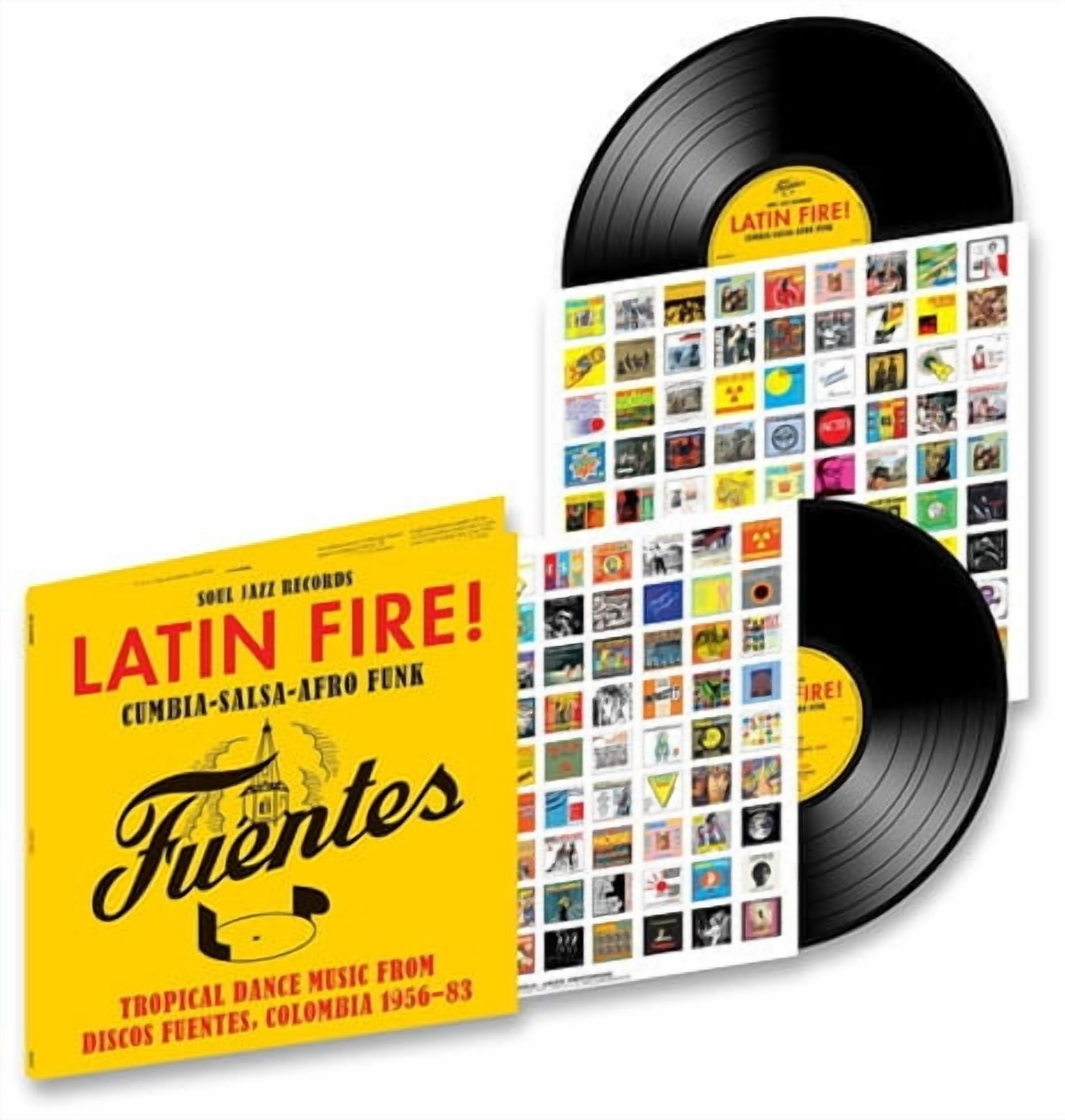 Soul Jazz Records Presents - Latin Fire! Cumbia Salsa Afro-Funk: Tropical Dance Music From Discos Fuentes, Colombia 1956-83 - Music & Performance - Vinyl