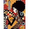 thumbnail image 1 of Soul Music Singer Multicoloured Dots Pattern Extra Large XL Wall Art Poster Print, 1 of 3