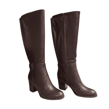 Soul Naturalizer Womens Coffee Twinkle Block Heel Heeled Boots 9M Imperfect Box