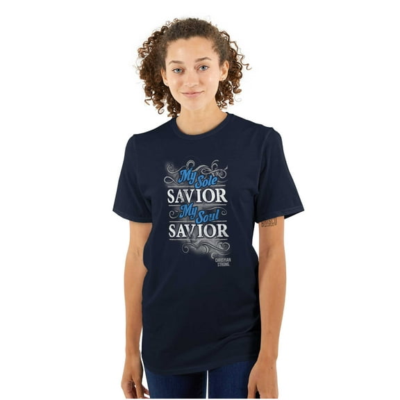 Soul Savior Jesus Christ Christian Women's Graphic T Shirt Tees Brisco Brands S