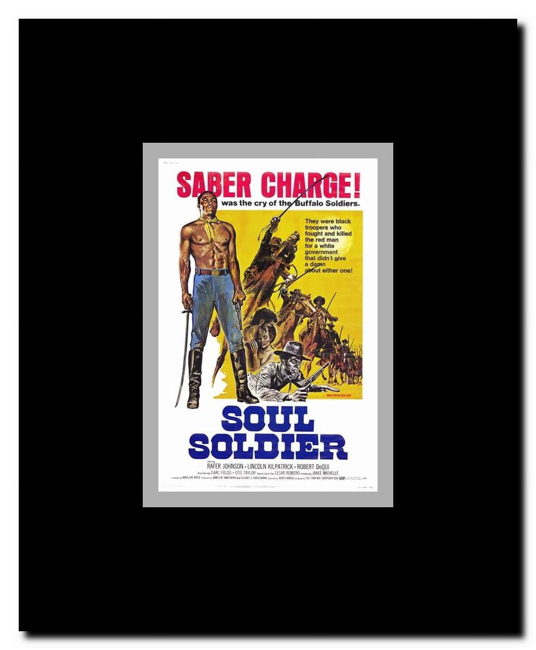 Soul Soldier Framed Movie Poster
