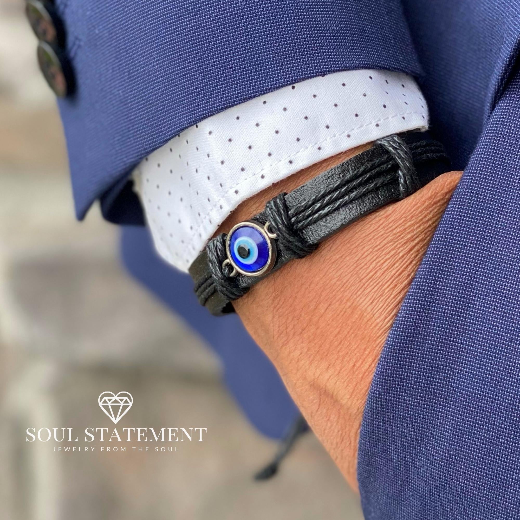 Evil eye wrap bracelet best sale