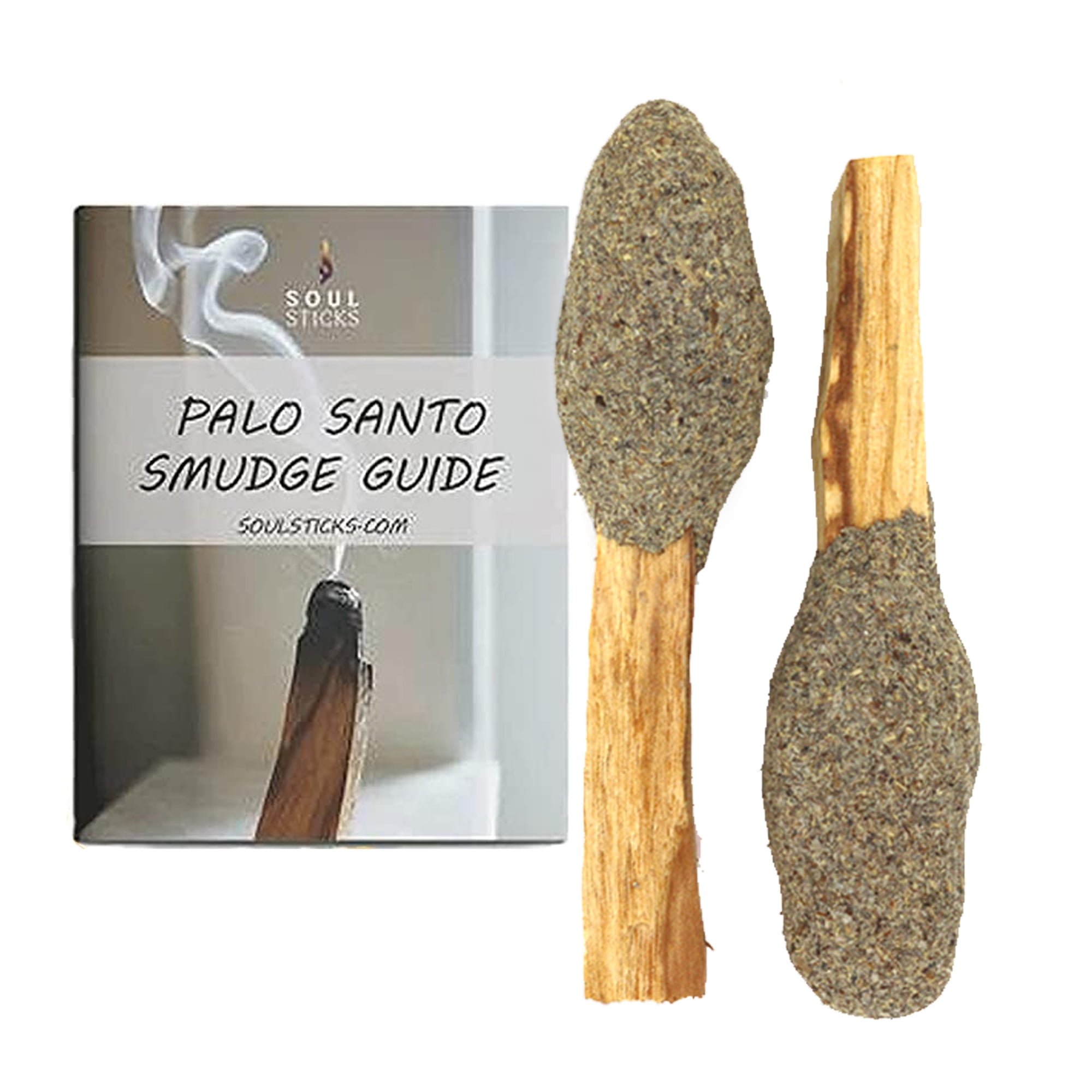 Soul Sticks 2 Pack Blue Sage Palo Santo Pops with Herbs, Resin and Palo